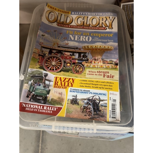 1796 - 4 Boxes of magazines on tractors etc