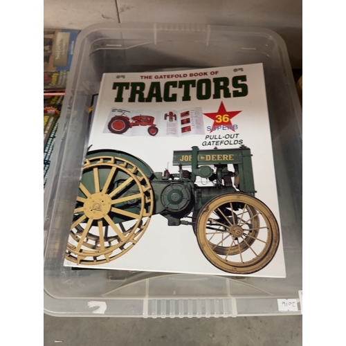 1796 - 4 Boxes of magazines on tractors etc