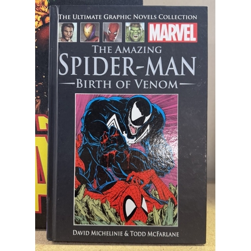 1810 - The Amazing Spiderman' canvas poster print & 'Birth of Venom' graphic novel (hardback)