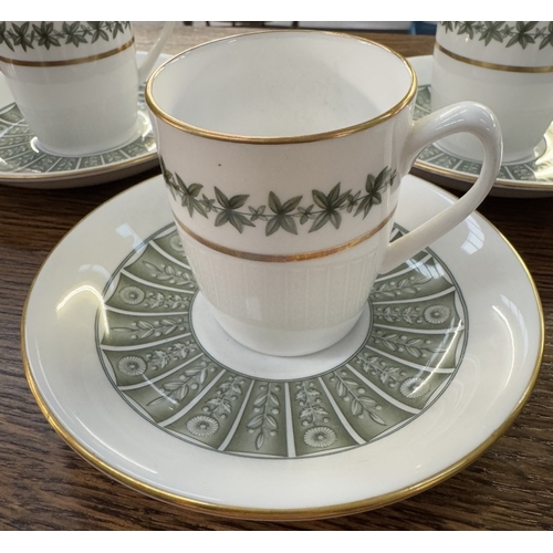 1874 - Eight Spode coffee cups and saucers.