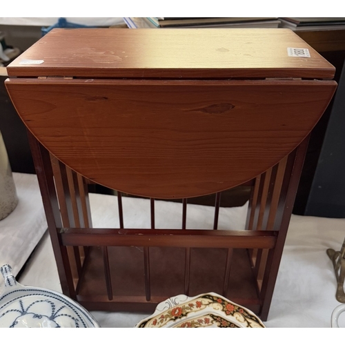 1880 - A drop leaf newspaper rack