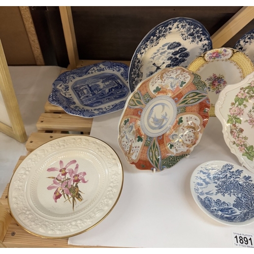 1891 - A good lot of collectors plates