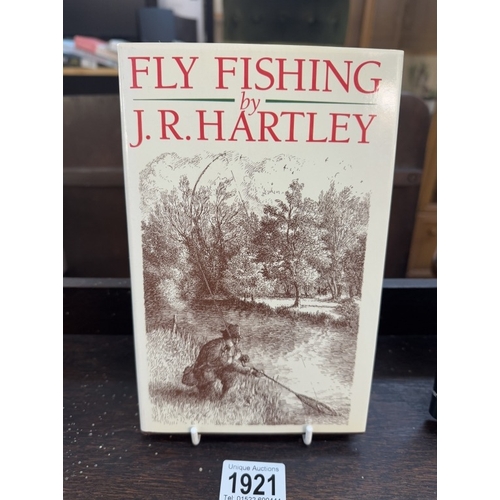 1921 - A selection of reference books on fishing including Fly Fishing by J R Hartley