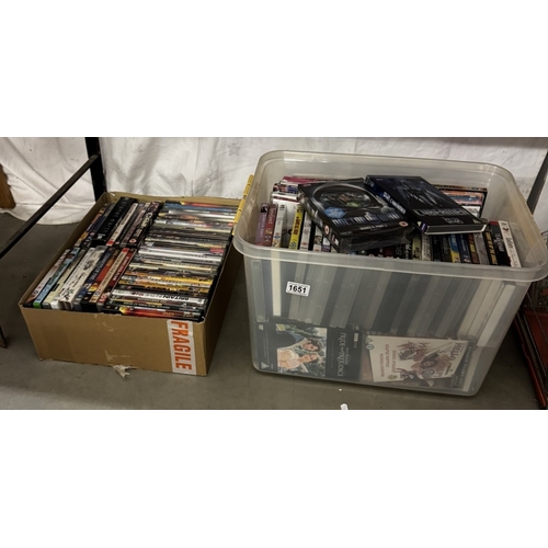 1651 - A good lot of DVDs