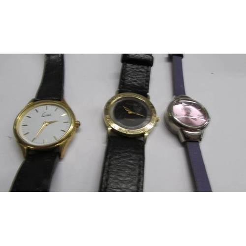 1074 - Eight ladies watches including Limit, Gucci, Citron, Accurist. etc.,