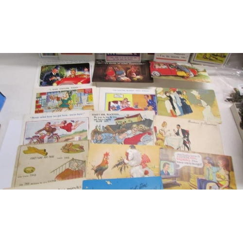 1082 - Approximately 30 circa 1950/60's humorous postcards.