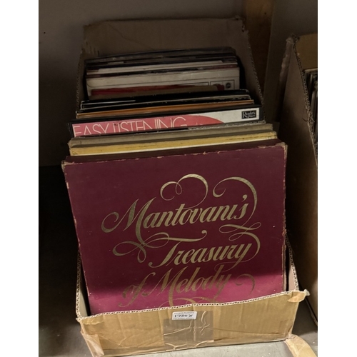 1730X - 3 Large boxes of vinyl records including box sets