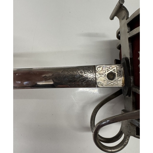 1197 - Scottish Officers Sword 1828 Pattern