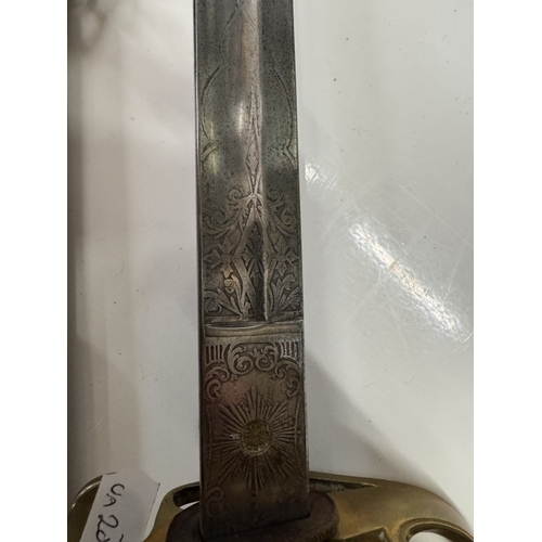 1199 - A Victorian 1822 Pattern Officers Sword for Pulford