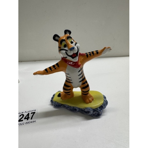 1247 - A quantity of Wade advertising figures including Snap, Crackle, Pop, Tony The Tiger etc