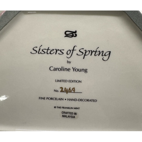 1257 - A Sisters Of Spring by Caroline Young Limited Edition No 2469 from The Franklin Mint figure