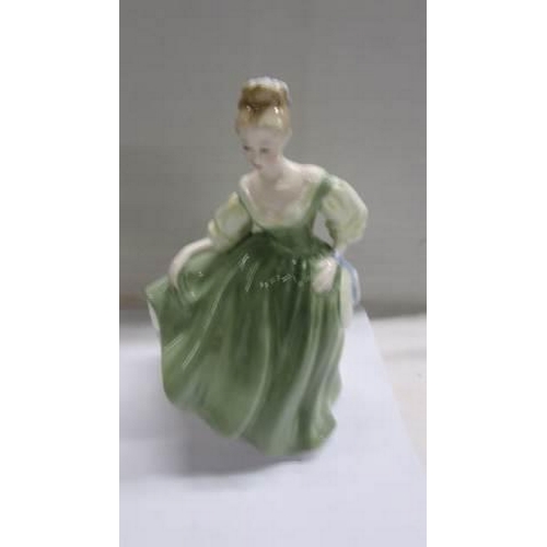 1233 - Three Royal Doulton figures - Fair Lady, Venetta and Adrienne.