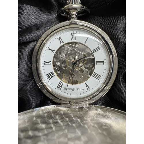 1272 - 3 gents wristwatches and a pocket watch