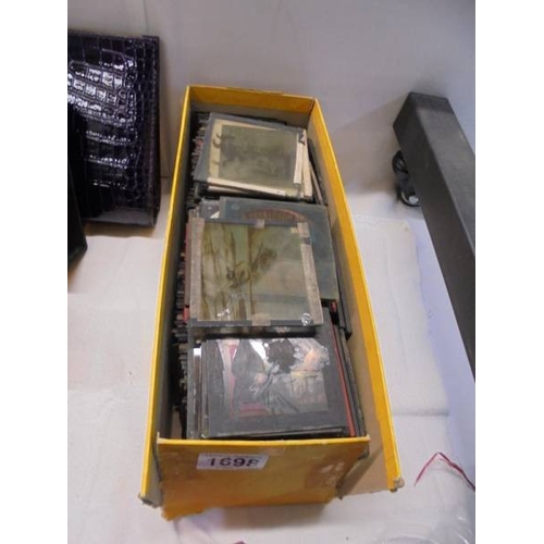 1698 - A good lot of glass magic lantern slides,