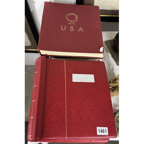 1461 - An excellent collection of 8 albums of USA stamps including 19th century