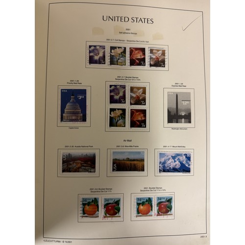 1461 - An excellent collection of 8 albums of USA stamps including 19th century