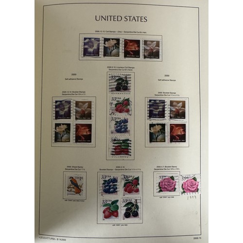 1461 - An excellent collection of 8 albums of USA stamps including 19th century