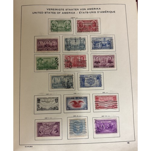 1461 - An excellent collection of 8 albums of USA stamps including 19th century