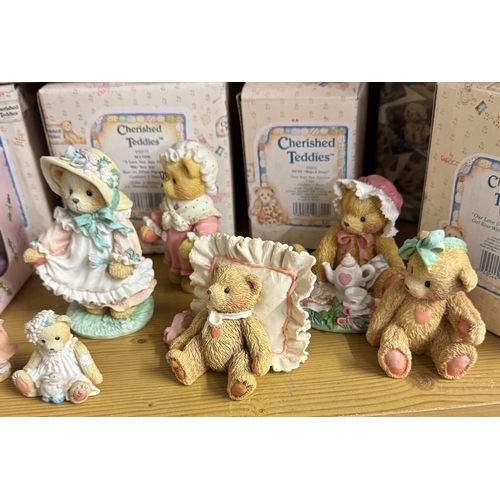 1005 - A collection of cherished teddy ornaments