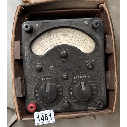 1461 - A cased Universal Avo Meter