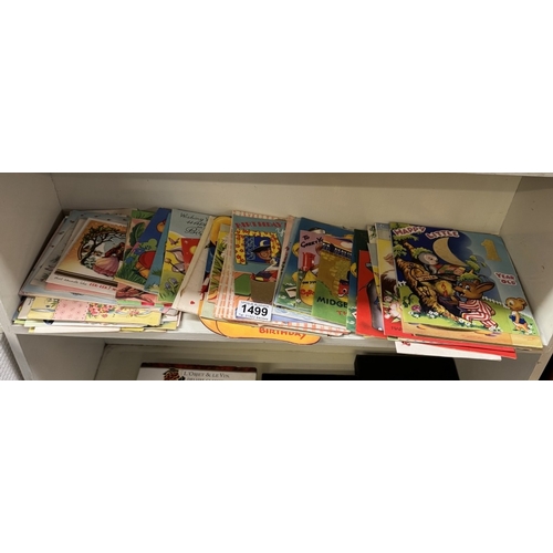 1499 - A good selection of vintage young child’s birthday cards