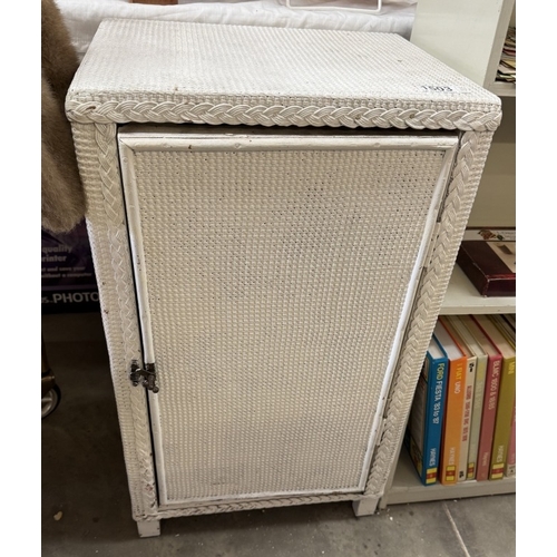 1503 - A vintage loom bedside / bathroom cupboard
