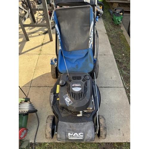 1588 - A Mac Allister petrol lawn mower