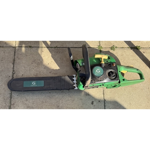 1604 - A Garden line petrol chainsaw