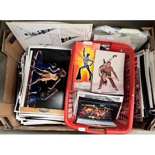 1609 - A large selection of promotional photo's, slides & negatives for shows, competitions & ice skating e... 