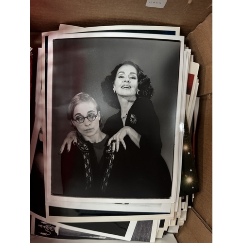 1609 - A large selection of promotional photo's, slides & negatives for shows, competitions & ice skating e... 