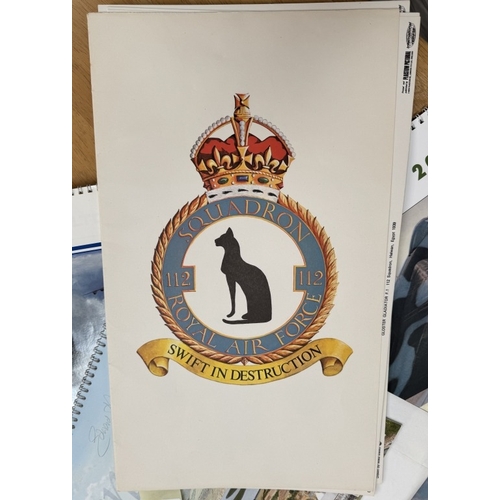 1619 - A quantity of RAF related calendars & pictures
