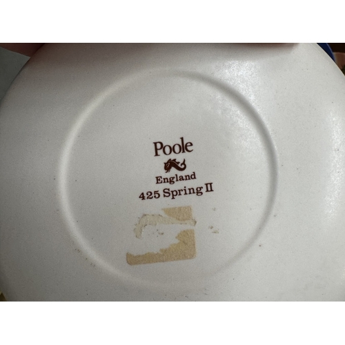 1623 - A collection of Poole pottery, seasons x8 & scenes x3 plates