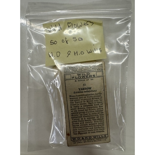 1699 - A collection of cigarette cards including Wills, Gallagher etc, some sets incomplete