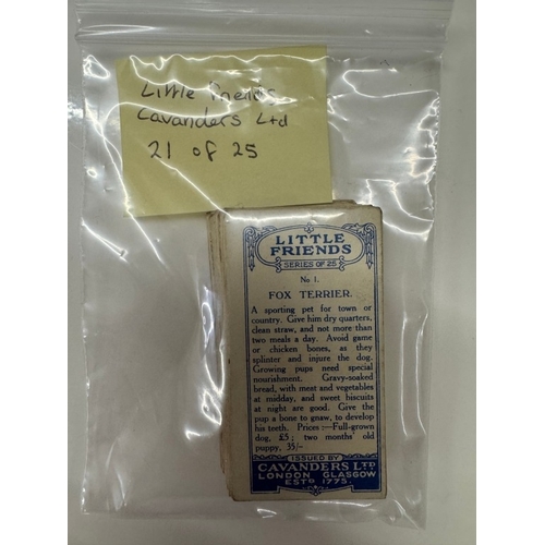 1699 - A collection of cigarette cards including Wills, Gallagher etc, some sets incomplete