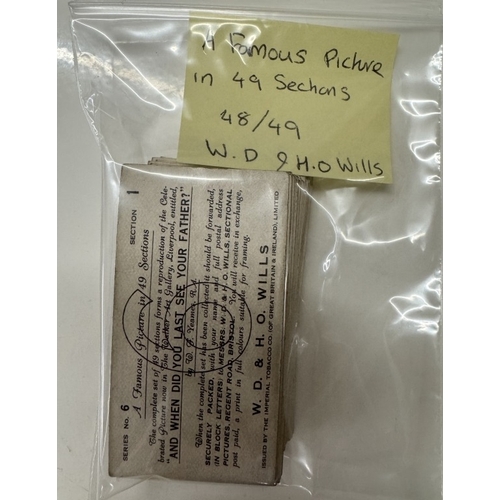 1699 - A collection of cigarette cards including Wills, Gallagher etc, some sets incomplete