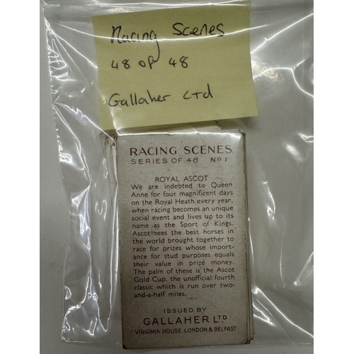 1699 - A collection of cigarette cards including Wills, Gallagher etc, some sets incomplete