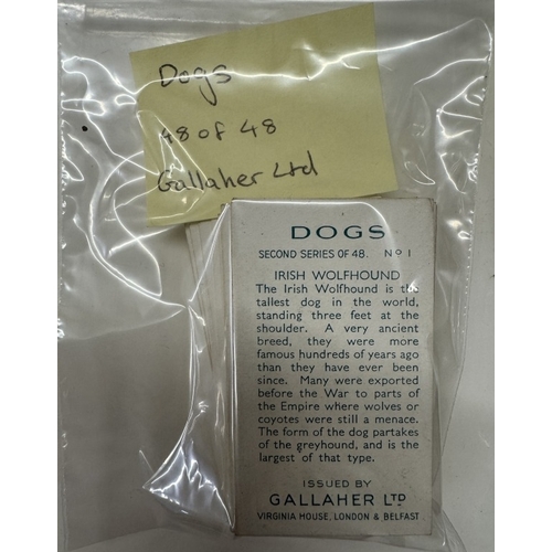 1699 - A collection of cigarette cards including Wills, Gallagher etc, some sets incomplete