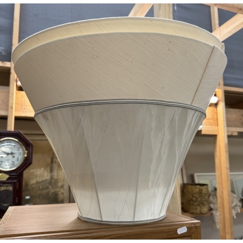 1700 - A quantity of standard lamp shades etc