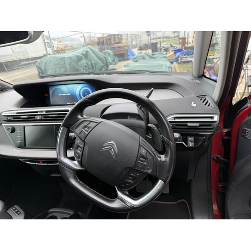 1500 - A 2015 Citroen C4 Picasso 1.6 diesel Automatic. MOT 31/10/2025. Mileage 7169