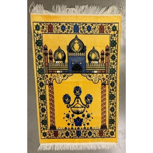 1735 - 2 small rugs (possibly prayer mats)