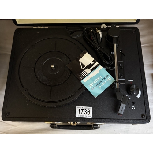 1736 - A Bush Classic turntable. Model number KTS601. Record player.