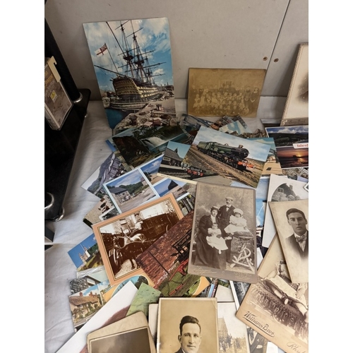1740 - A good selection of early 20th century portrait postcards etc including other postcards