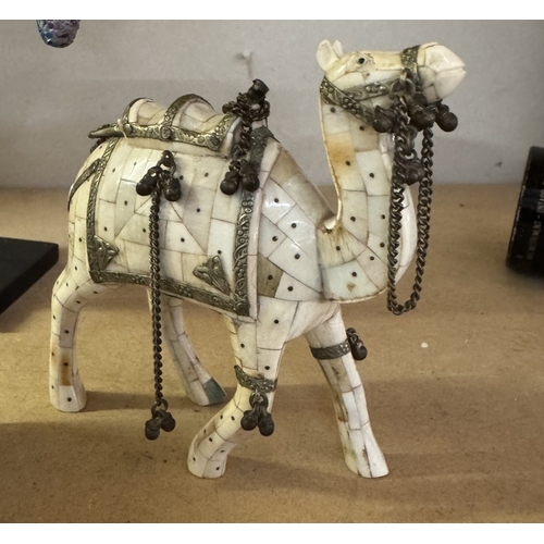 1746 - A The Trail Of The Painted Ponies ornament & 2 New Zealand Paua shell ornaments featuring Kiwi bird