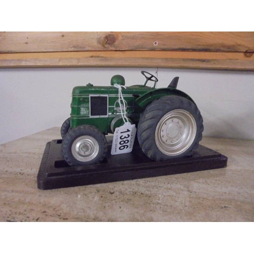 1386 - A French Tractoys 1/16 scale Field Marshall tractor.