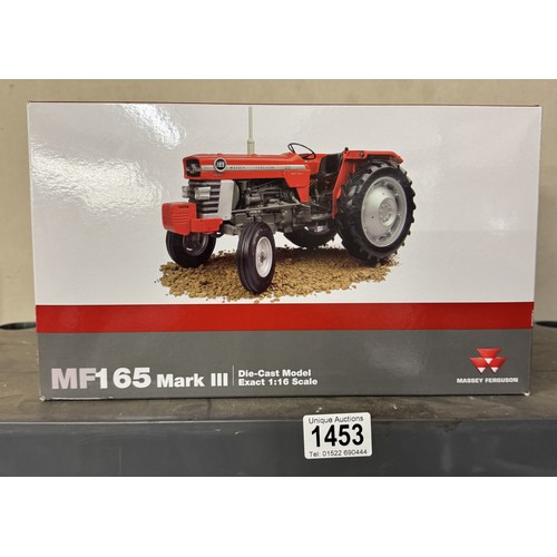 1453 - A boxed Universal Hobbies 1/16 Massey Ferguson MF1 65 Mark 3.