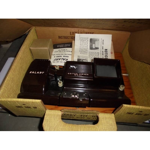 1514 - A boxed vintage Kalard Editor Viewer Eight.