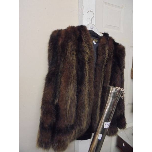 1551 - A vintage Marten & Co., fur jacket.