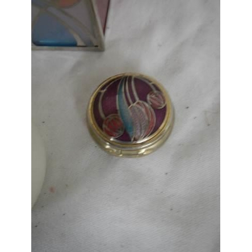 243 - A quantity of boxes, pomander etc.,