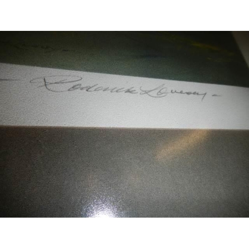 245 - A framed and glazed limited edition print entitled 'A Tribute to Women in Aviation', 106/300.