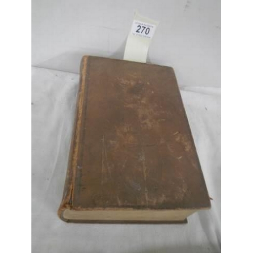 270 - One volume 'Law of Landlord and Tenant' dated 1834.